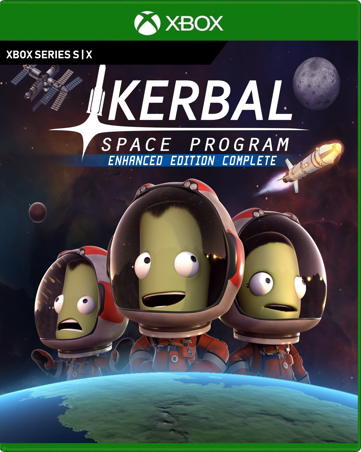 Carátula de Kerbal Space Program Enhanced Edition Complete - Xbox Series X|S