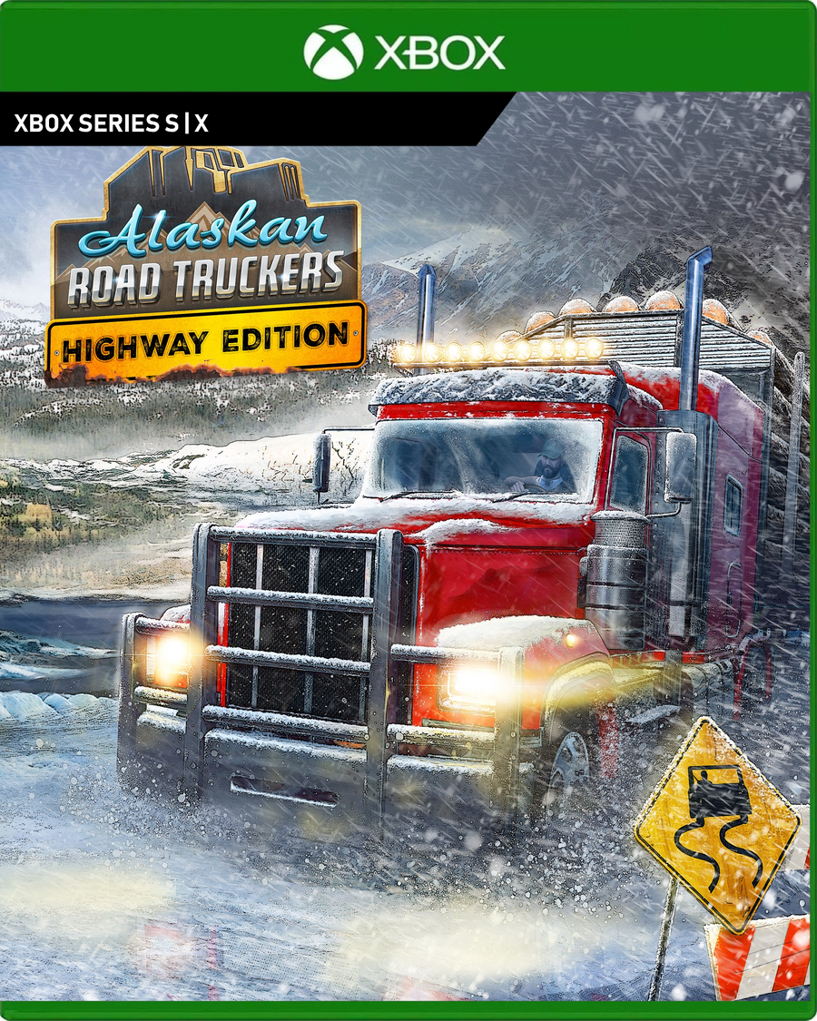 Carátula de Alaskan Road Truckers: Highway Edition - Xbox Series X|S