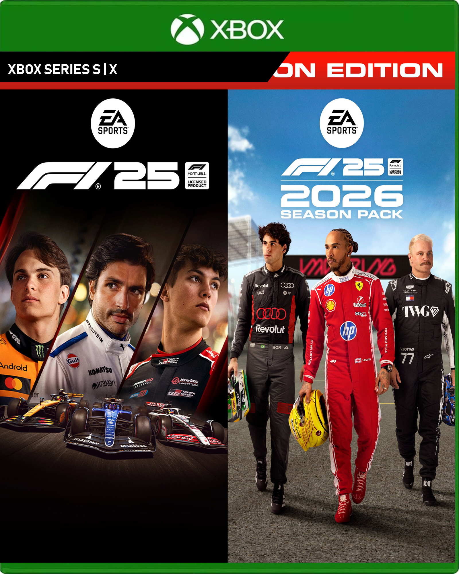Carátula de F1 25: 2026 Season Edition - Xbox Series X|S