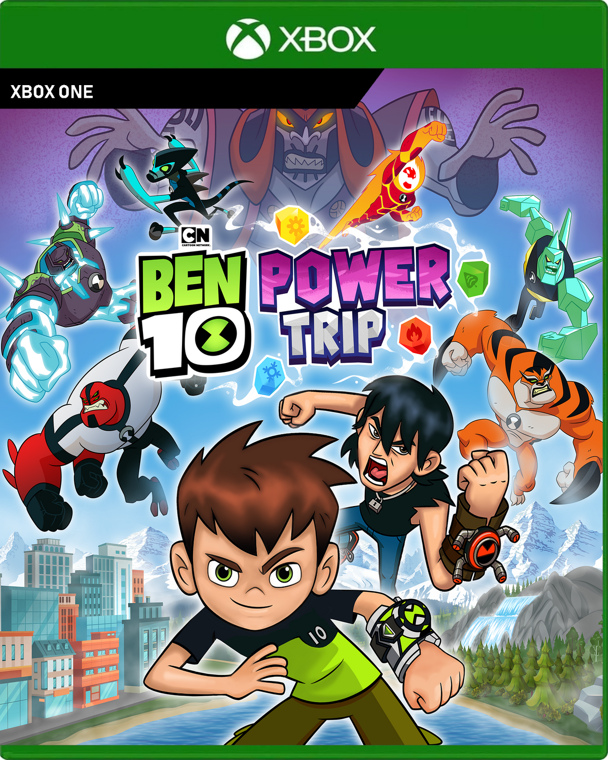 Carátula de Ben 10: Power Trip - Xbox One