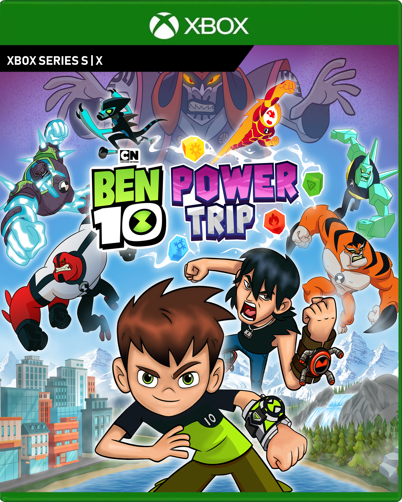 Carátula de Ben 10: Power Trip - Xbox Series X|S