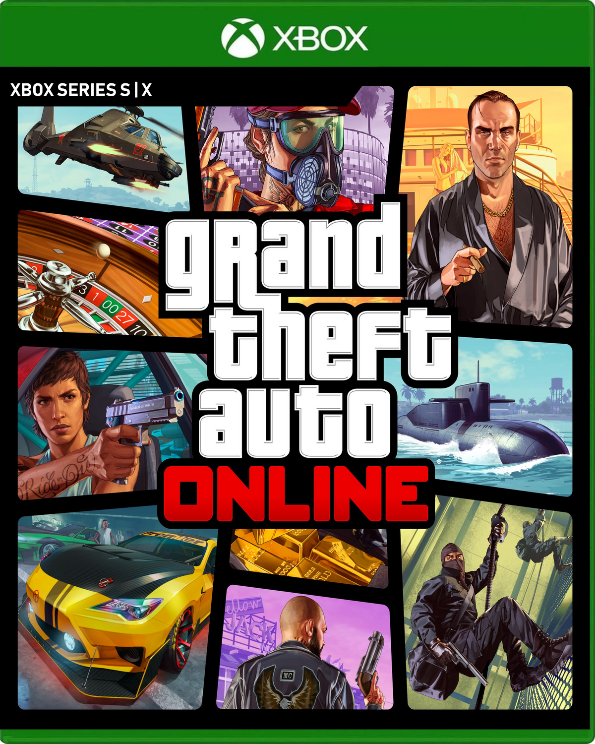 Carátula de Grand Theft Auto Online (Xbox Series X|S)