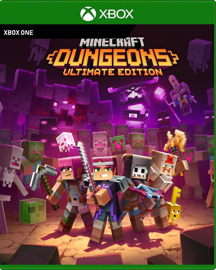 Carátula de Minecraft Dungeons Ultimate Edition - Xbox One