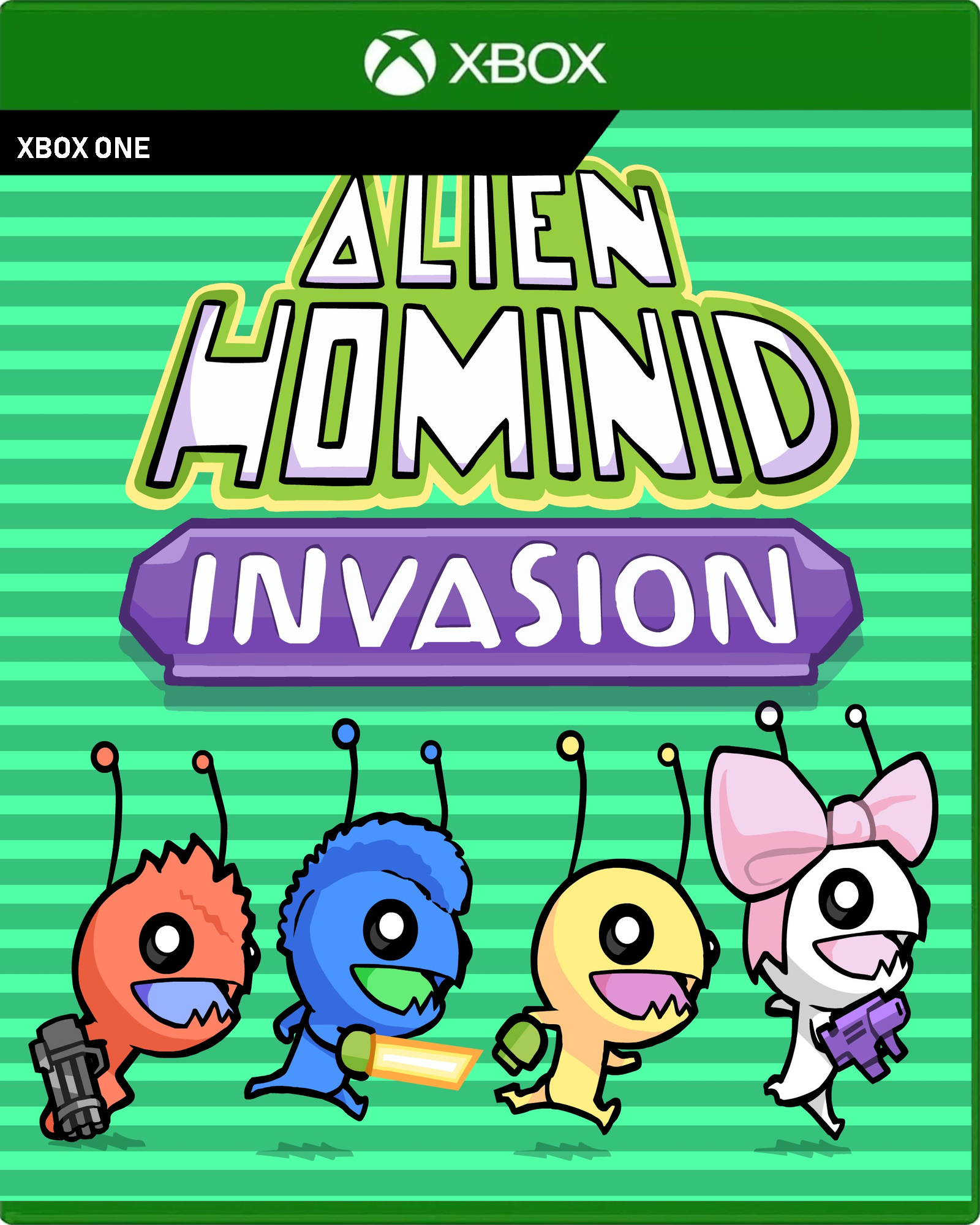 Carátula de Alien Hominid Invasion - Xbox One