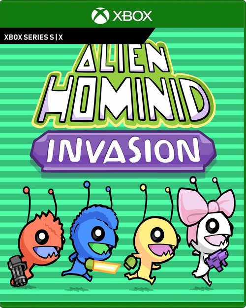 Carátula de Alien Hominid Invasion - Xbox Series X|S