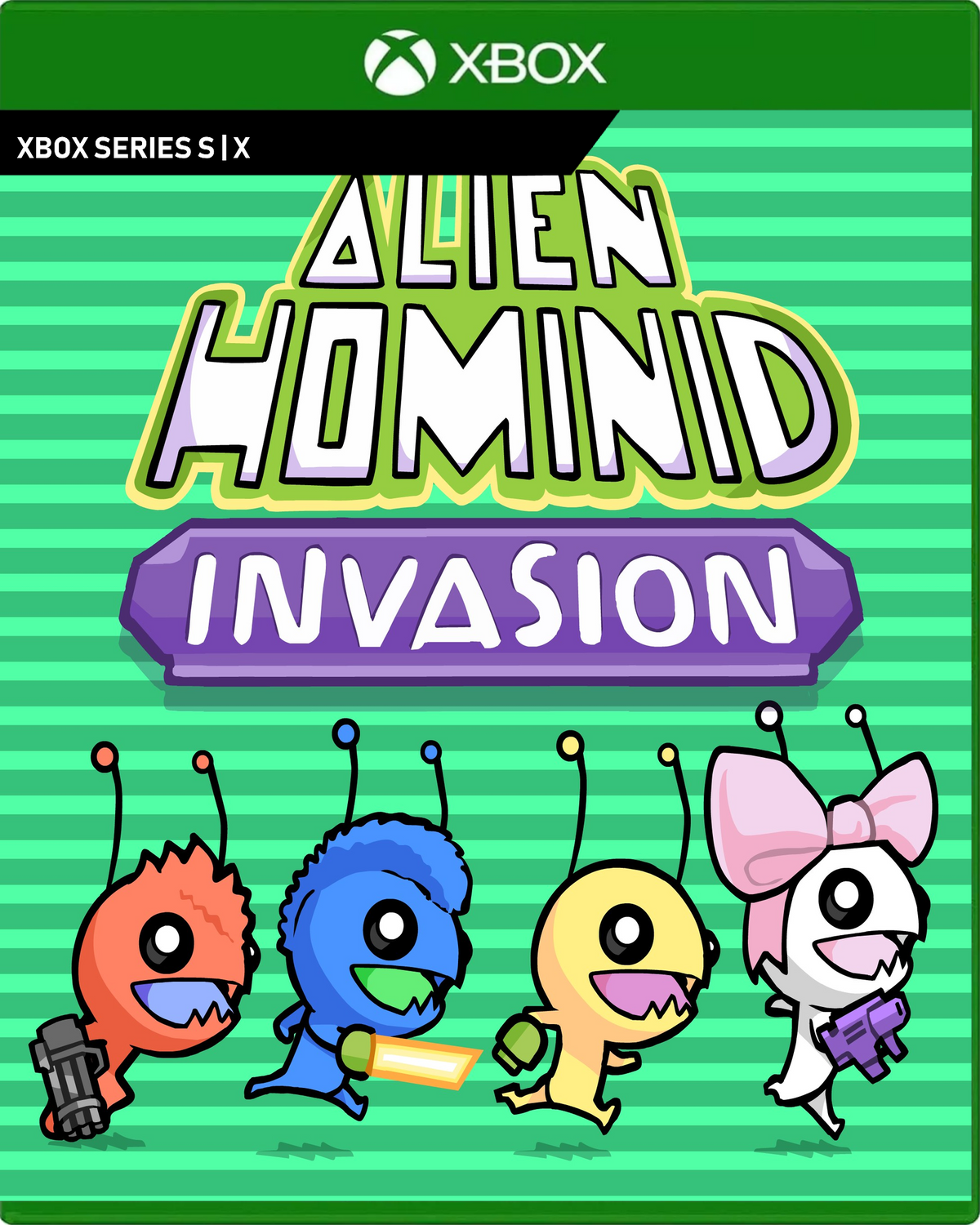 Carátula de Alien Hominid Invasion - Xbox Series X|S