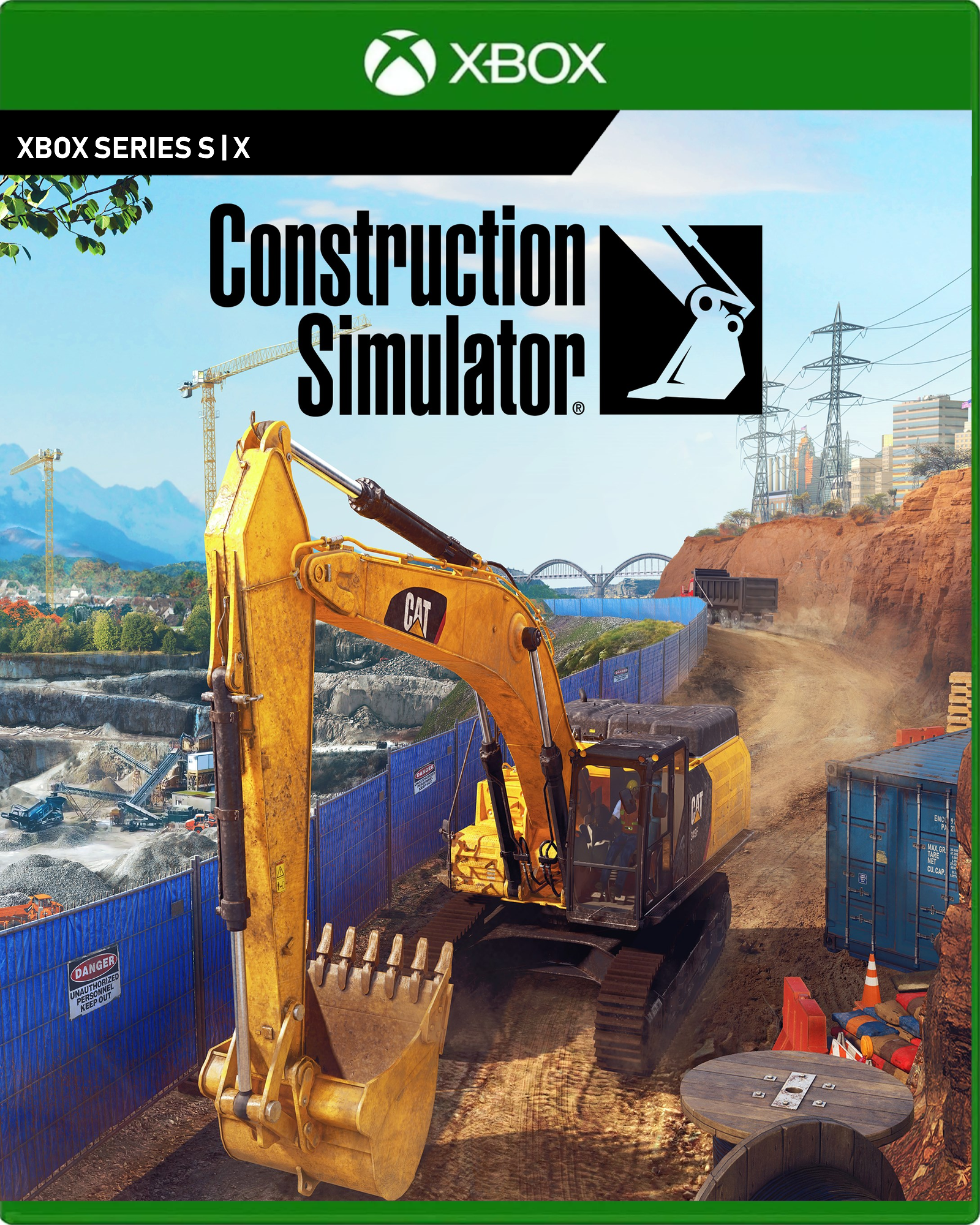 Carátula de Construction Simulator - Xbox Series X|S