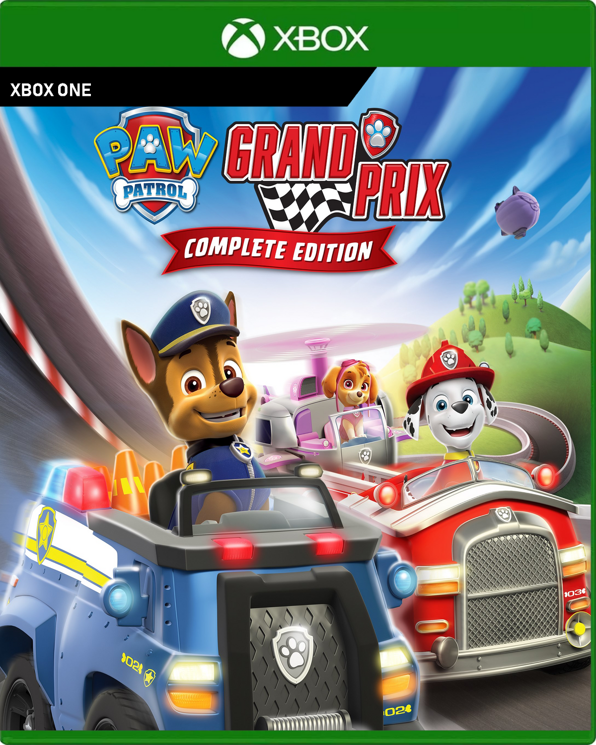 Carátula de PAW Patrol: Grand Prix - Complete Edition - Xbox One
