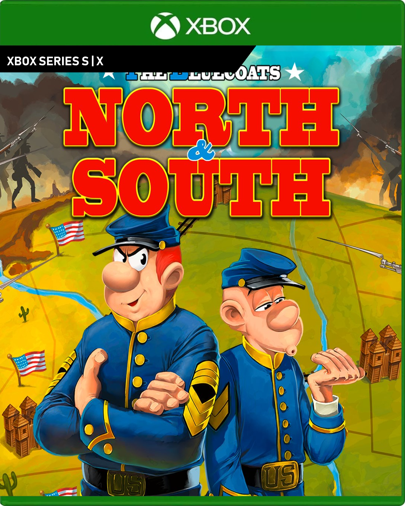 Carátula de The Bluecoats: North & South - Xbox Series X|S