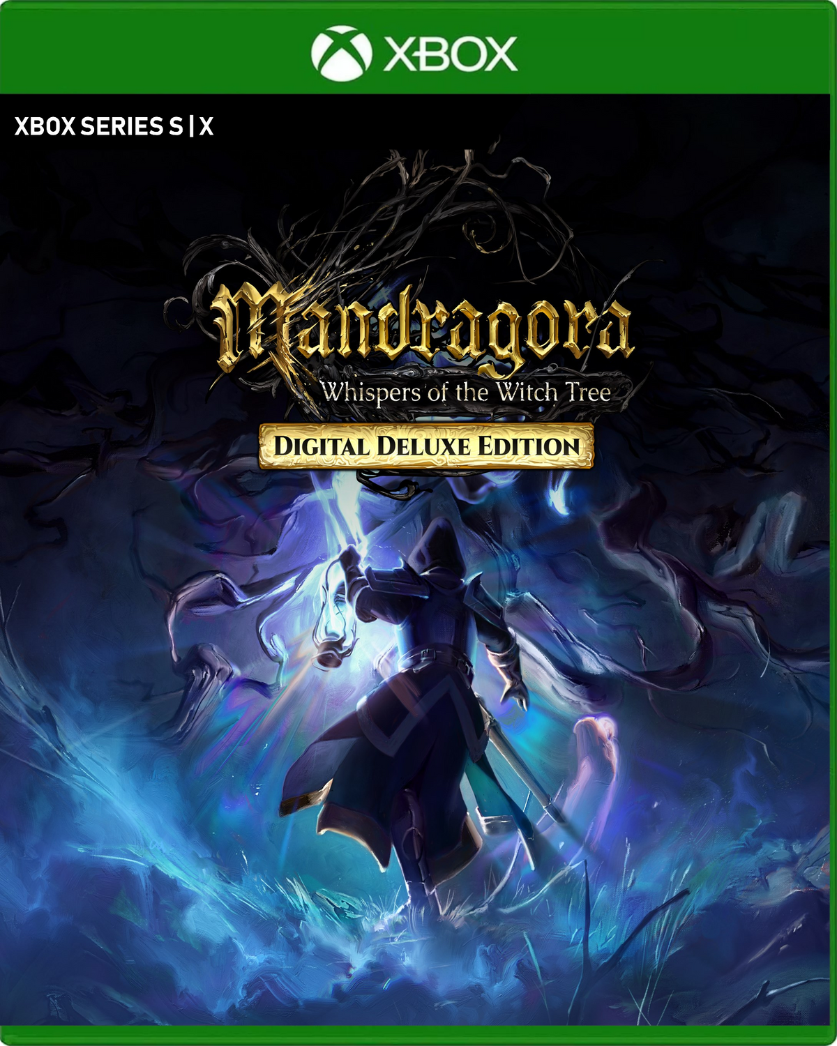 Carátula de Mandragora: Whispers of the Witch Tree - Deluxe Edition - Xbox Series X|S