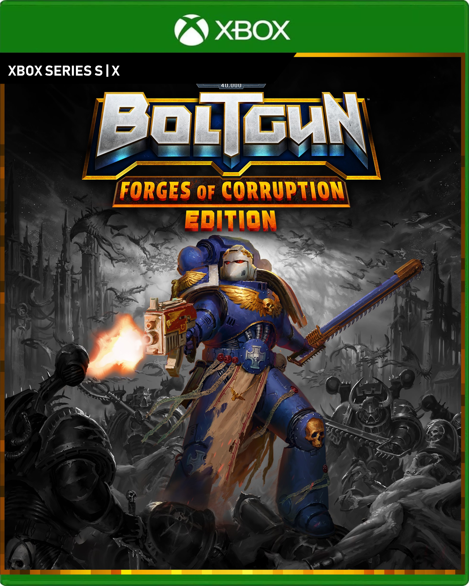 Carátula de Warhammer 40,000: Boltgun - Forges of Corruption Edition - Xbox Series X|S