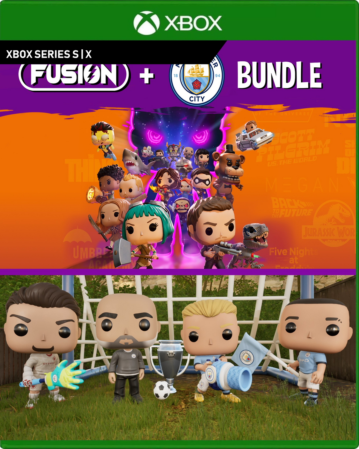 Carátula de Funko Fusion X Manchester City Bundle - Xbox Series X|S
