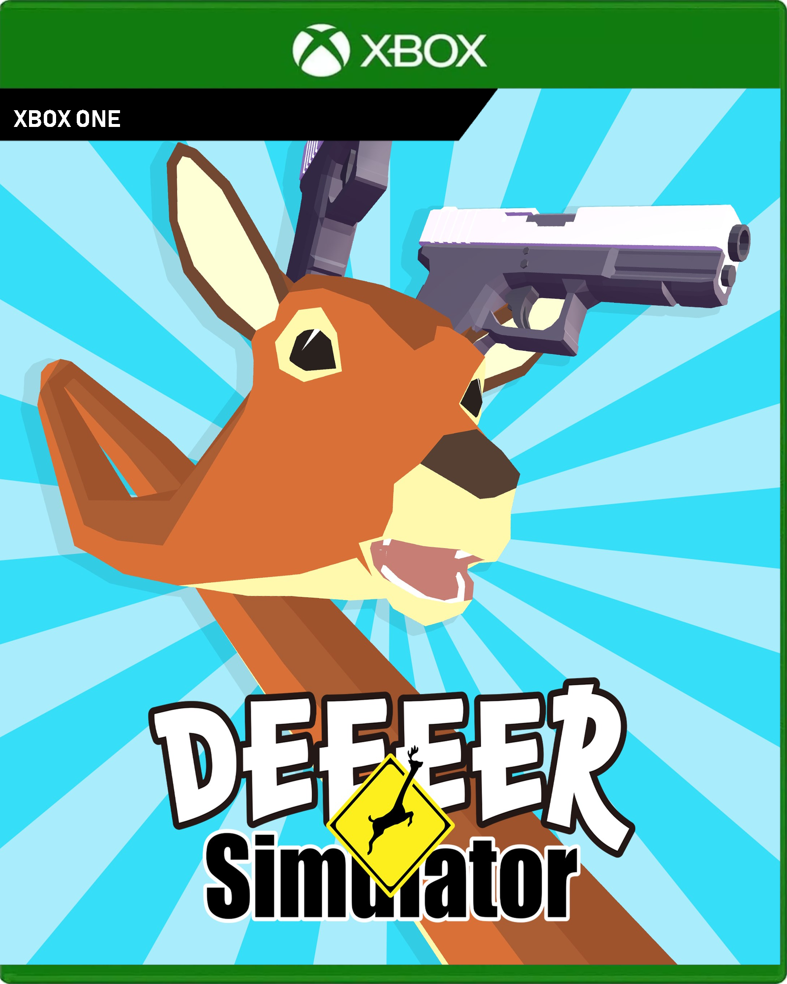Carátula de DEEEER Simulator: Your Average Everyday Deer Game - Xbox One