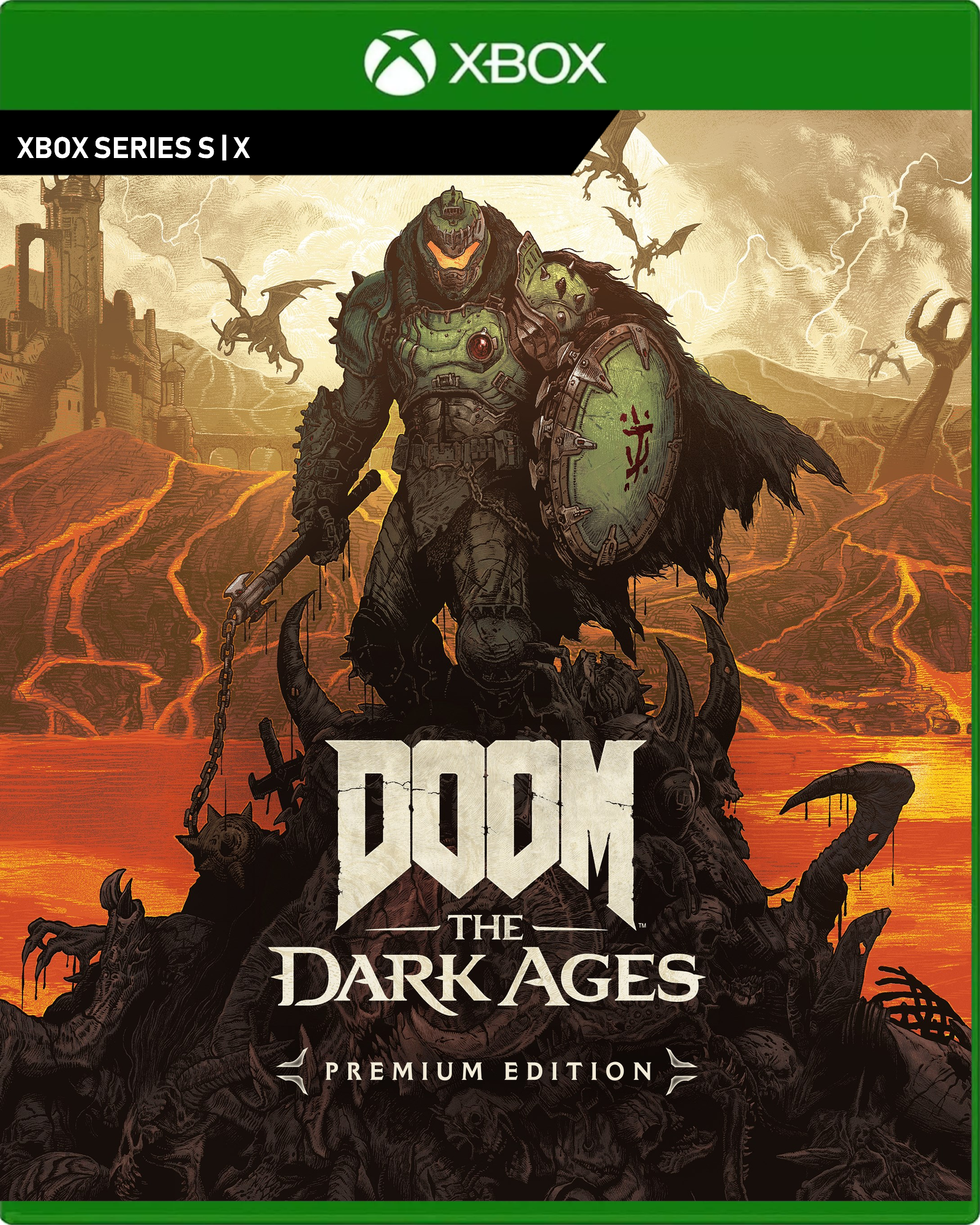 Carátula de DOOM: The Dark Ages Premium Edition - Xbox Series X|S