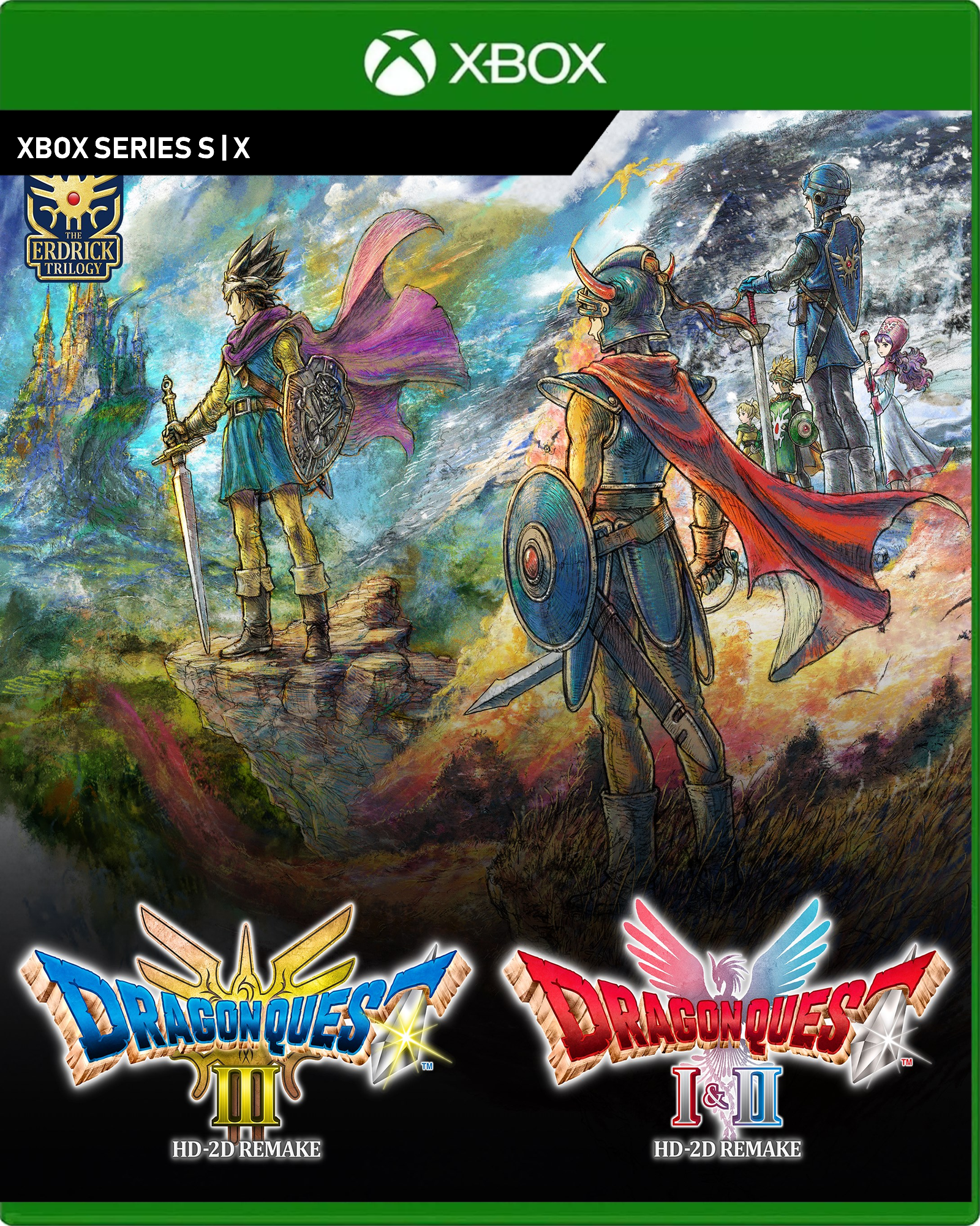 Carátula de DRAGON QUEST - HD-2D Erdrick Trilogy Collection - Xbox Series X|S