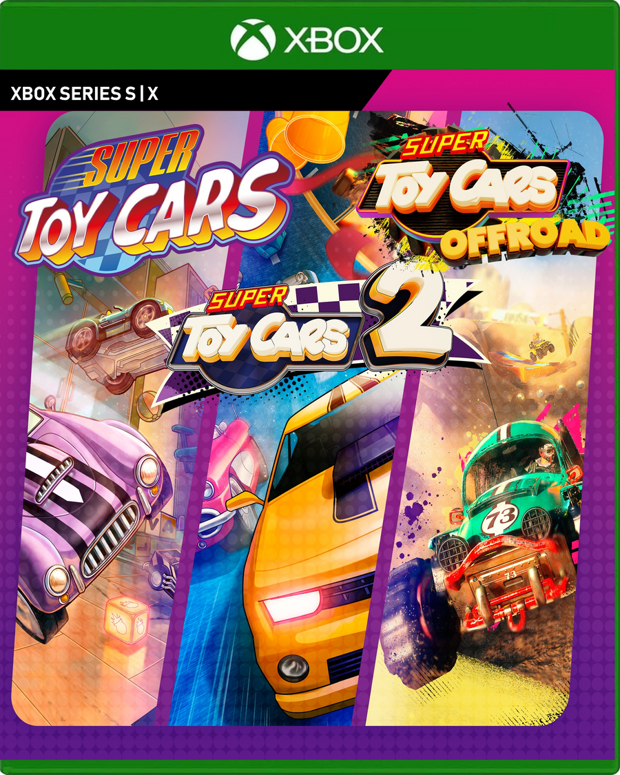 Carátula de Super Toy Cars Collection - Xbox Series X|S