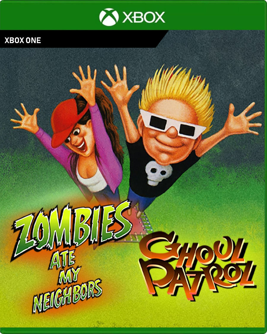 Carátula de Zombies Ate My Neighbors and Ghoul Patrol - Xbox One