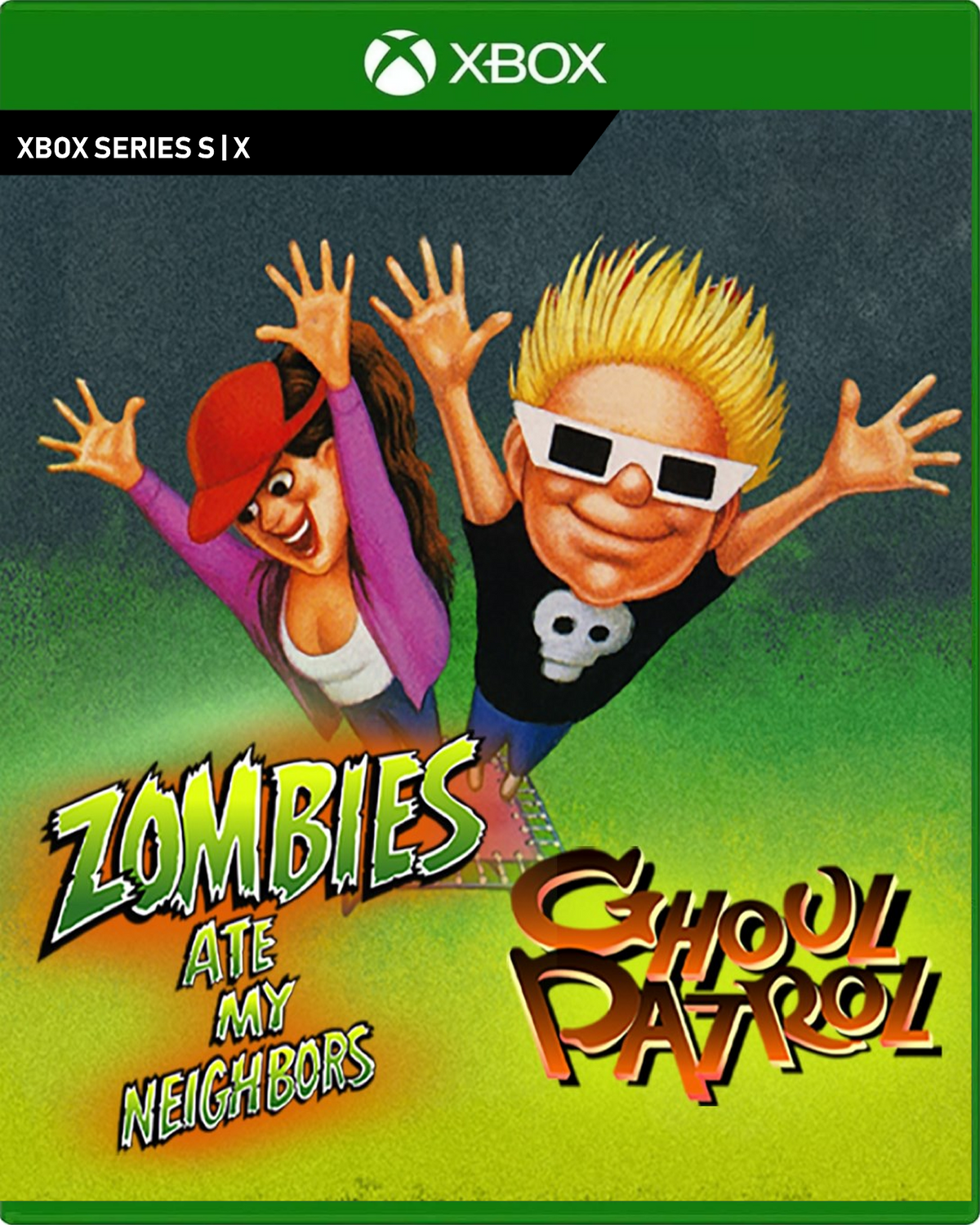 Carátula de Zombies Ate My Neighbors and Ghoul Patrol - Xbox Series X|S