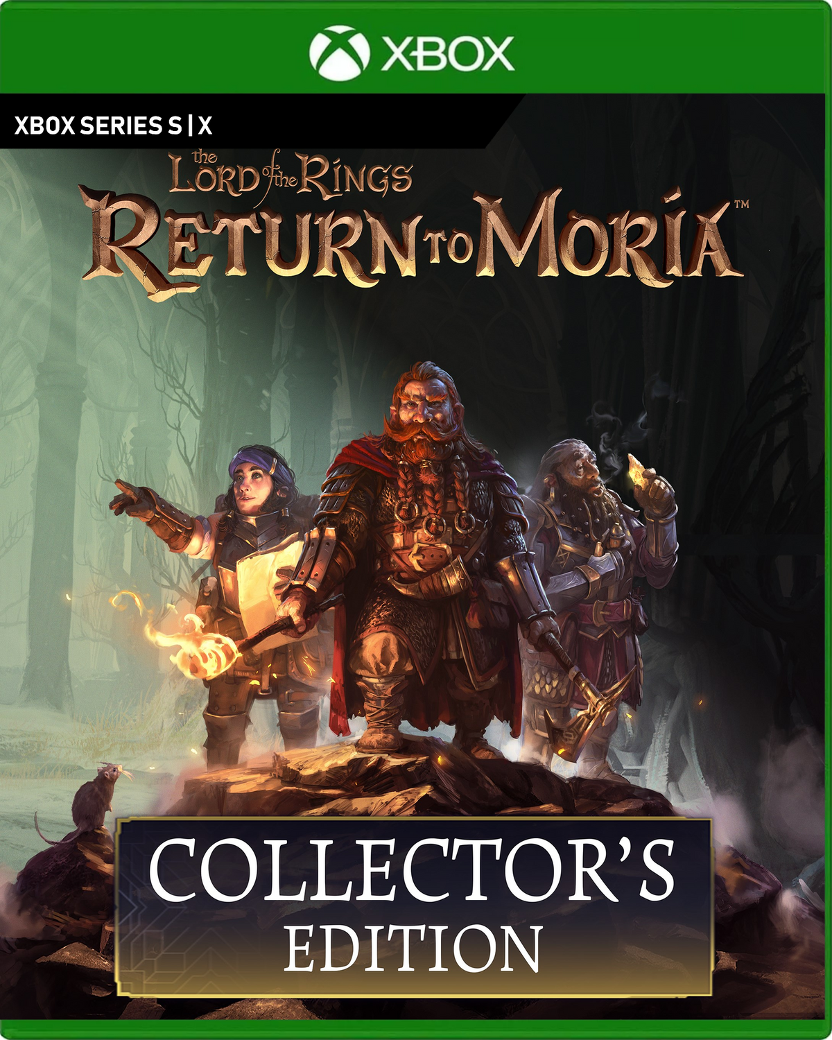 Carátula de The Lord of the Rings: Return to Moria Collectors Edition - Xbox Series X|S