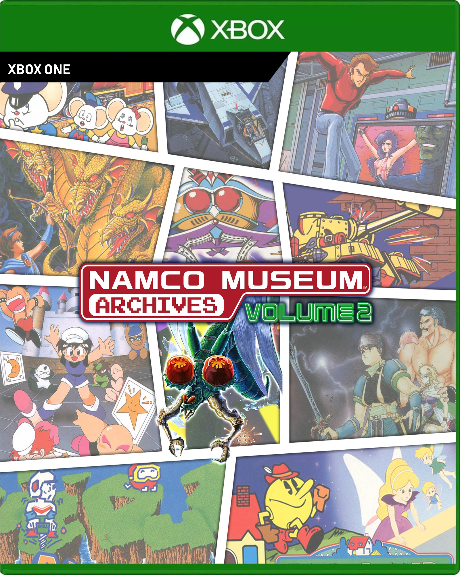 Carátula de NAMCO MUSEUM ARCHIVES Vol 2 - Xbox One