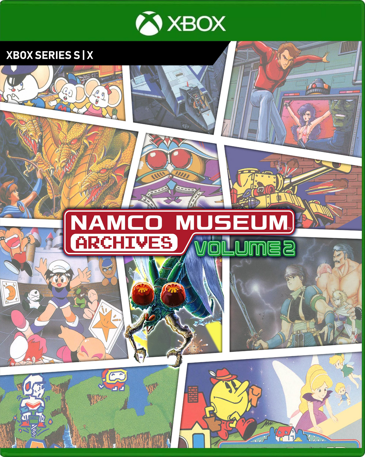 Carátula de NAMCO MUSEUM ARCHIVES Vol 2 - Xbox Series X|S