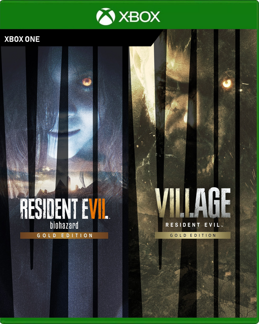 Carátula de Resident Evil 7 Gold Edition & Village Gold Edition - Xbox One