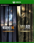 Carátula de Resident Evil 7 Gold Edition & Village Gold Edition - Xbox Series X|S