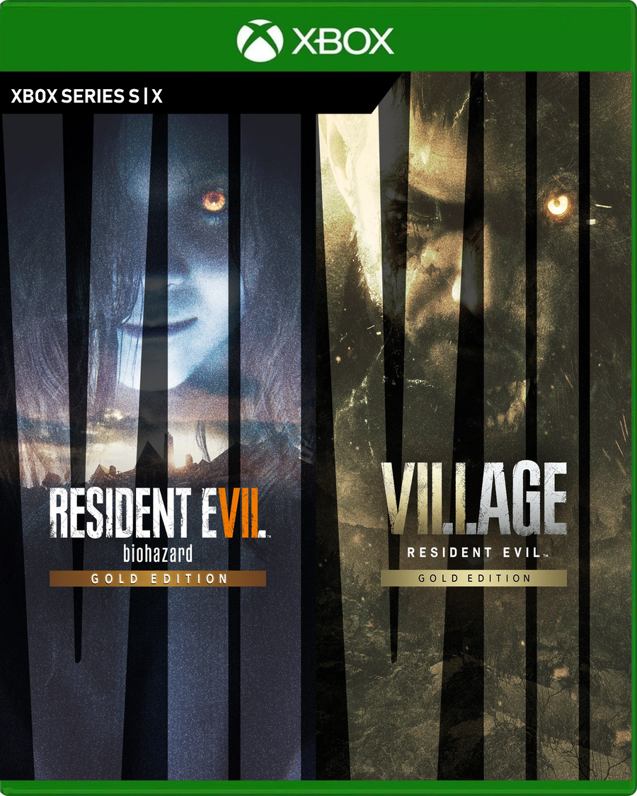 Carátula de Resident Evil 7 Gold Edition & Village Gold Edition - Xbox Series X|S