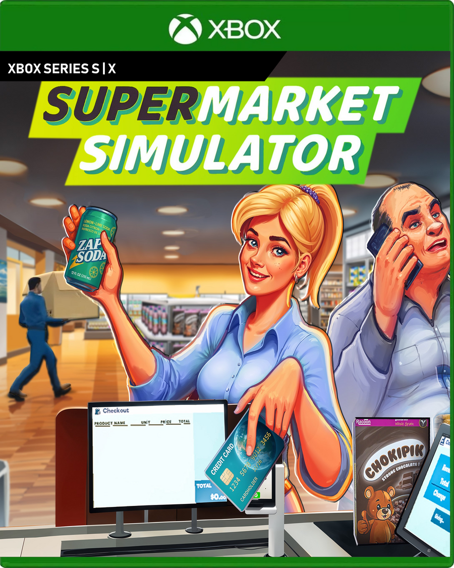 Carátula de Supermarket Simulator - Xbox Series X|S