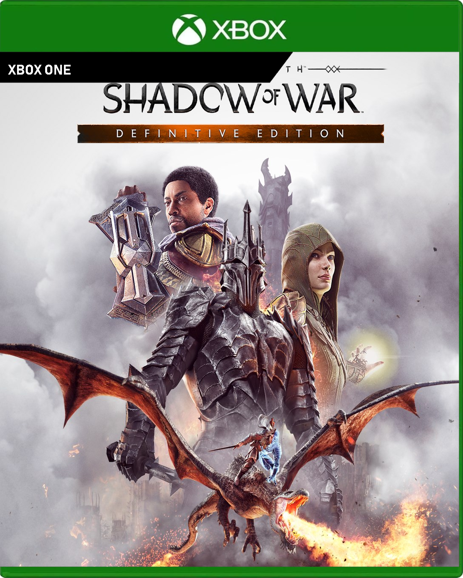 Carátula de Middle-earth: Shadow of War Definitive Edition - Xbox One