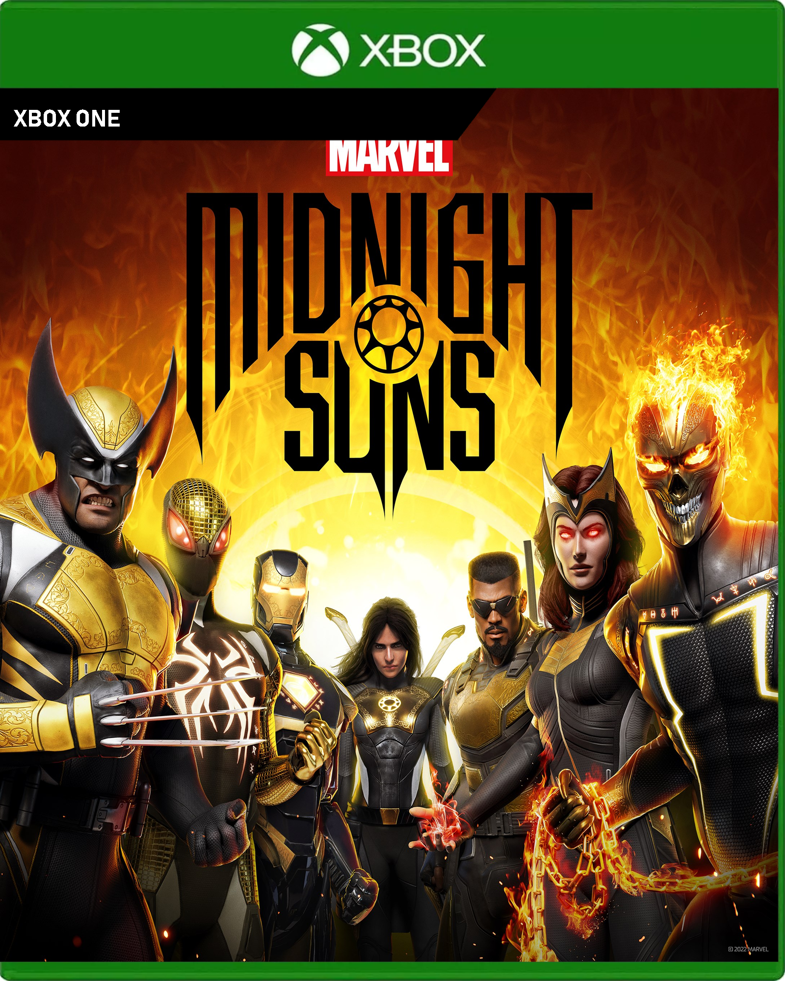 Carátula de Marvels Midnight Suns for Xbox One