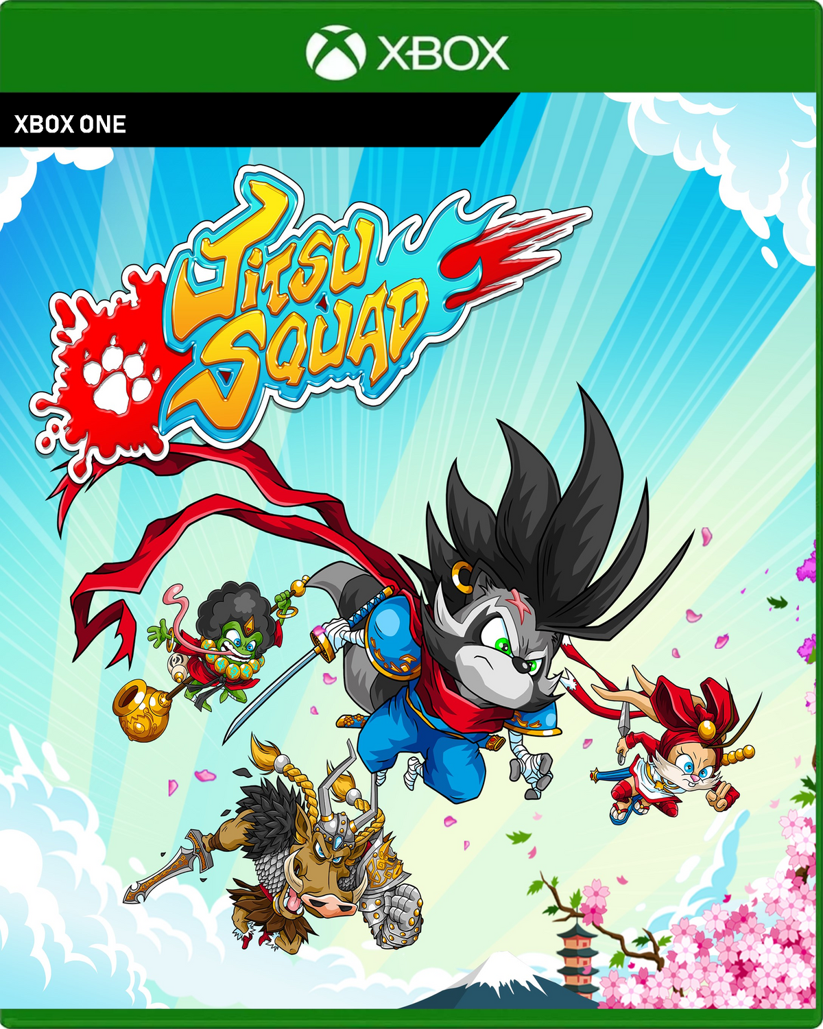 Carátula de Jitsu Squad - Xbox One