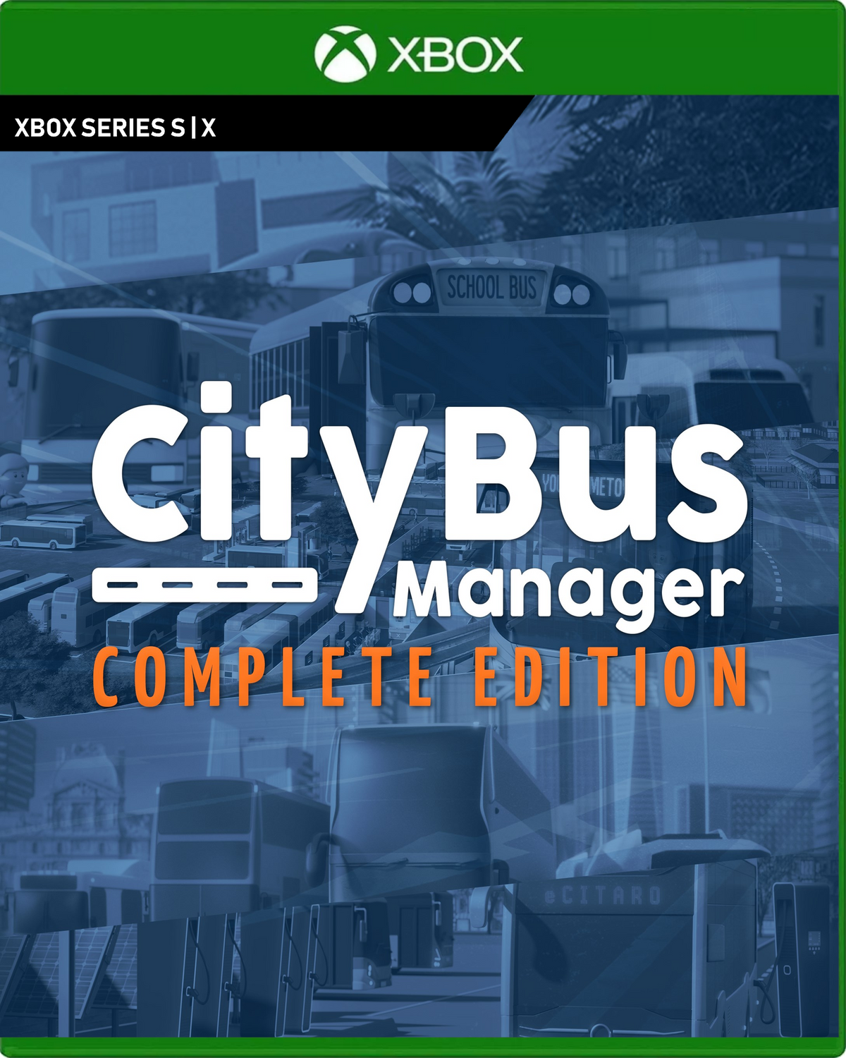 Carátula de City Bus Manager - Complete Edition - Xbox Series X|S