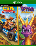 Carátula de Crash Team Racing Nitro-Fueled + Spyro Game Bundle - Xbox Series X|S