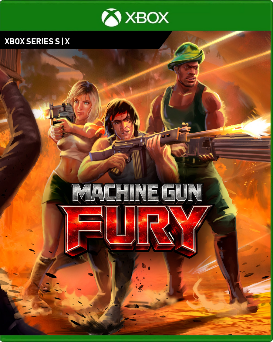 Carátula de Machine Gun Fury - Xbox Series X|S