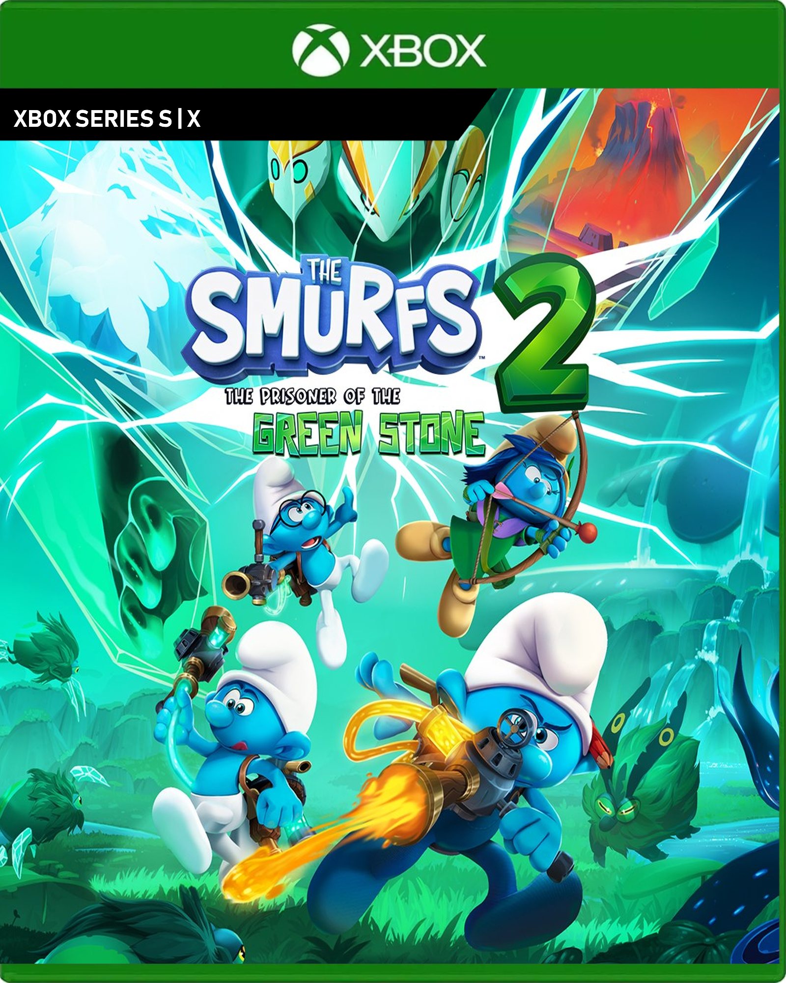 Carátula de The Smurfs 2 : The Prisoner of the Green Stone - Xbox Series X|S