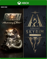 Carátula de The Elder Scrolls V: Skyrim Anniversary Edition + Fallout 4: Anniversary Edition Bundle - Xbox One
