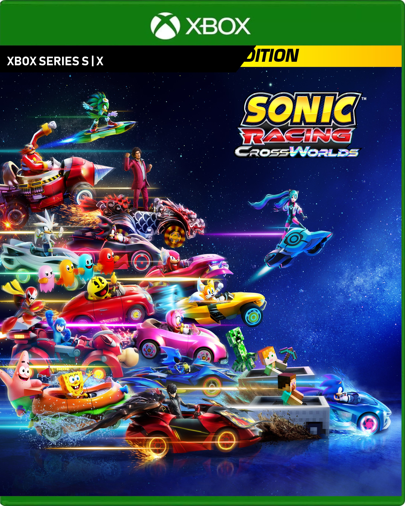 Carátula de Sonic Racing: CrossWorlds Digital Deluxe Edition - Xbox Series X|S