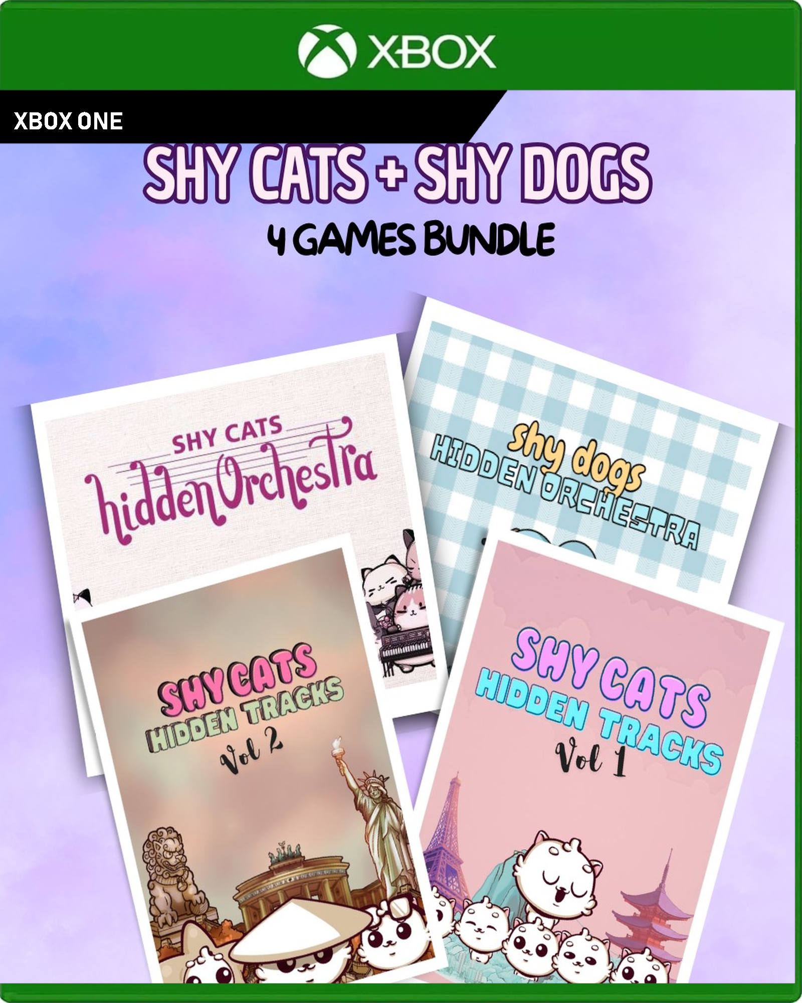 Carátula de Shy Cats + Shy Dogs - Xbox One