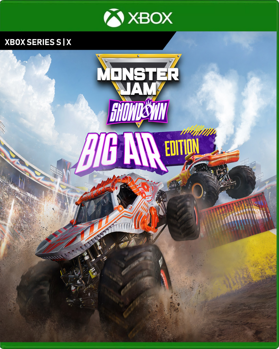 Carátula de Monster Jam Showdown - Big Air Edition - Xbox Series X|S