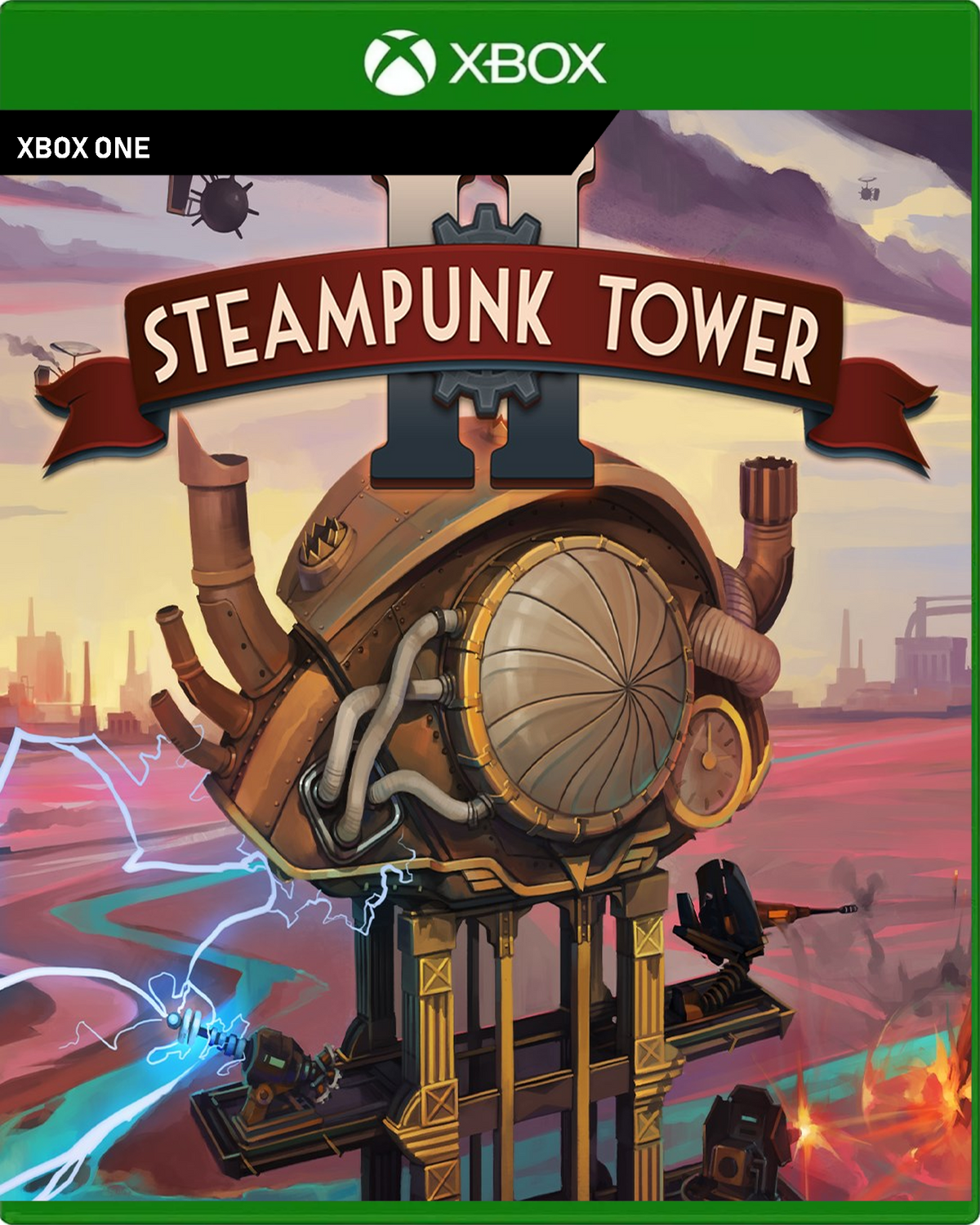 Carátula de Steampunk Tower 2 - Xbox One
