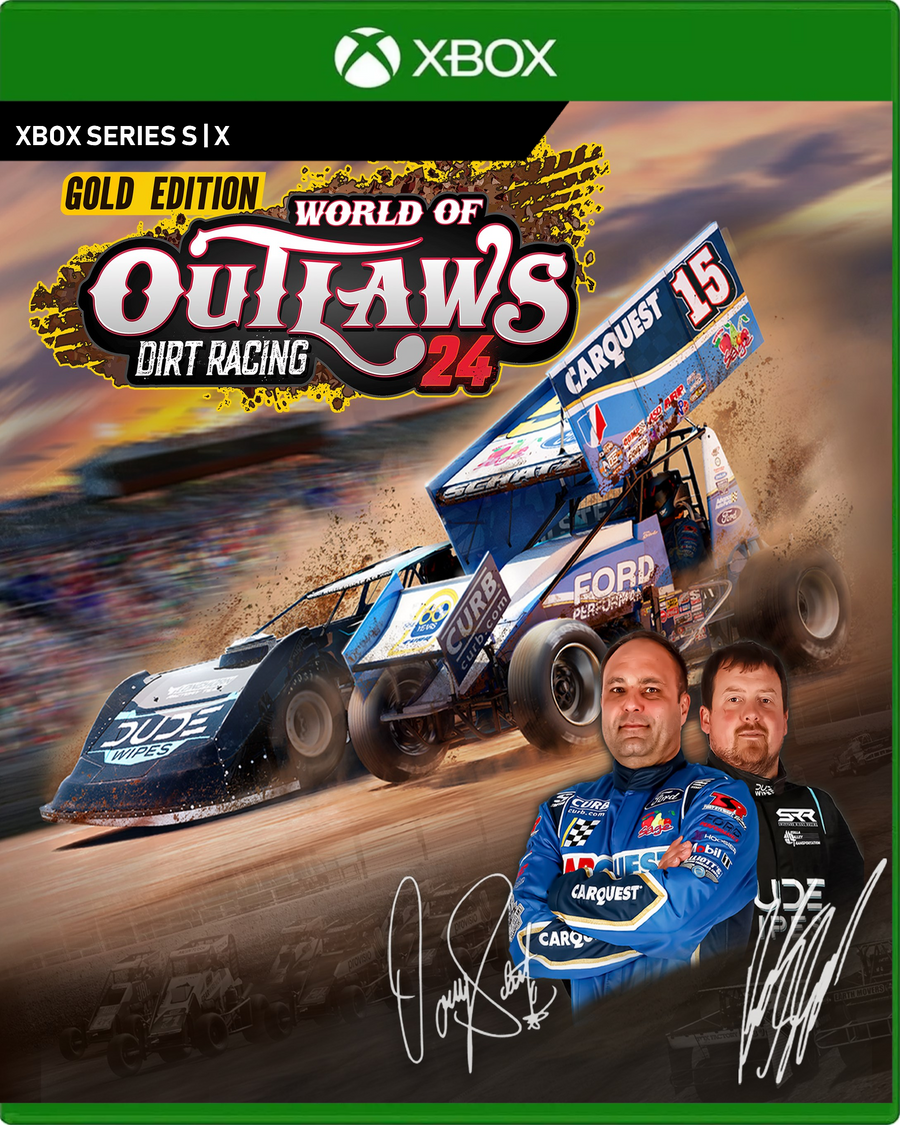 Carátula de World of Outlaws: Dirt Racing 24 Gold Edition - Xbox Series X|S
