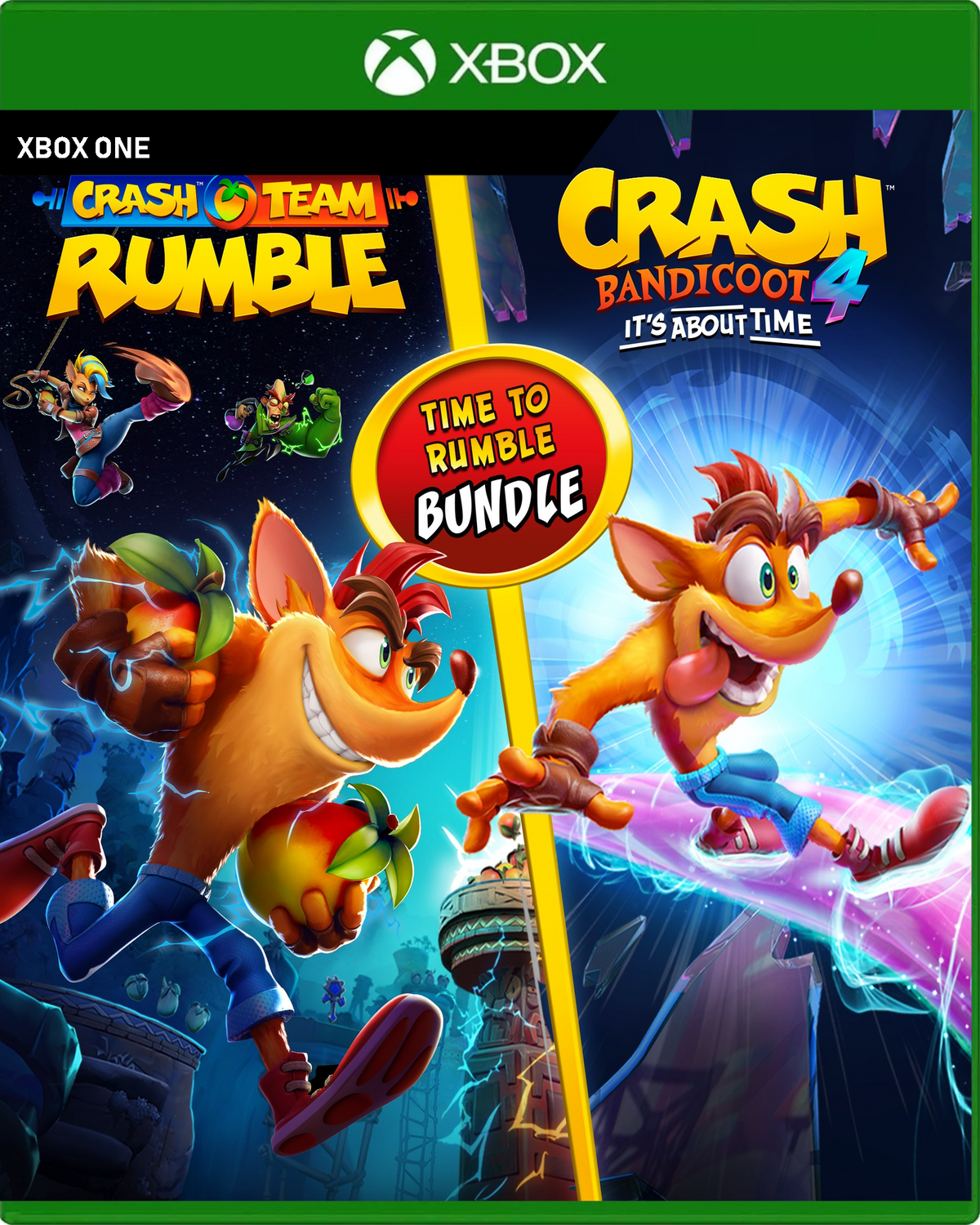 Carátula de Crash Bandicoot - Time to Rumble Bundle - Xbox One