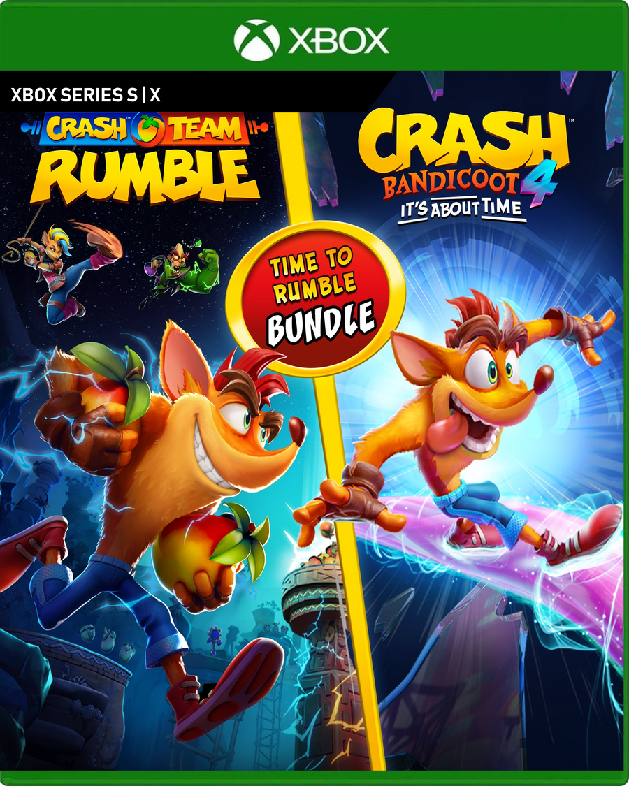 Carátula de Crash Bandicoot - Time to Rumble Bundle - Xbox Series X|S