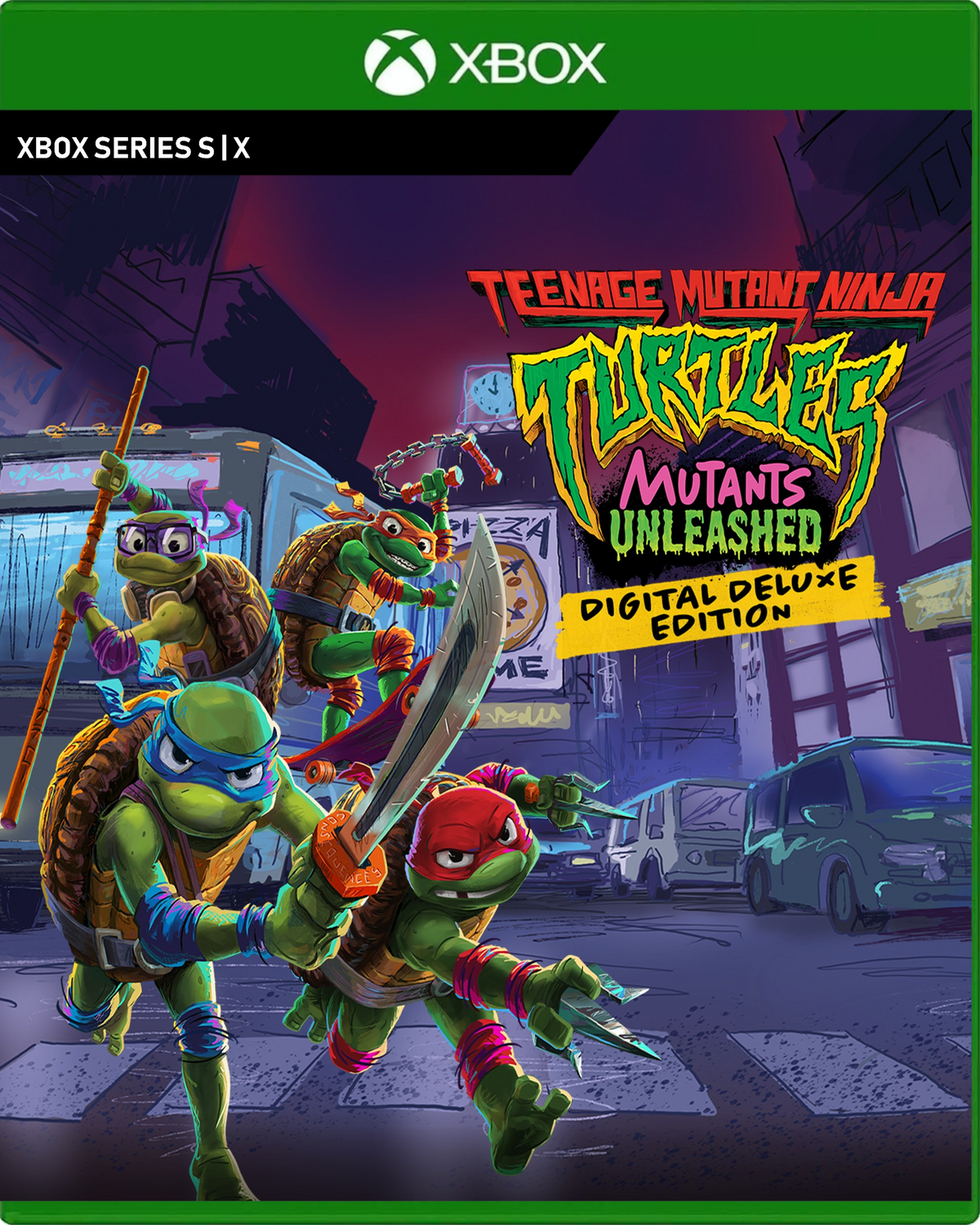 Carátula de Teenage Mutant Ninja Turtles: Mutants Unleashed - Digital Deluxe Edition - Xbox Series X|S