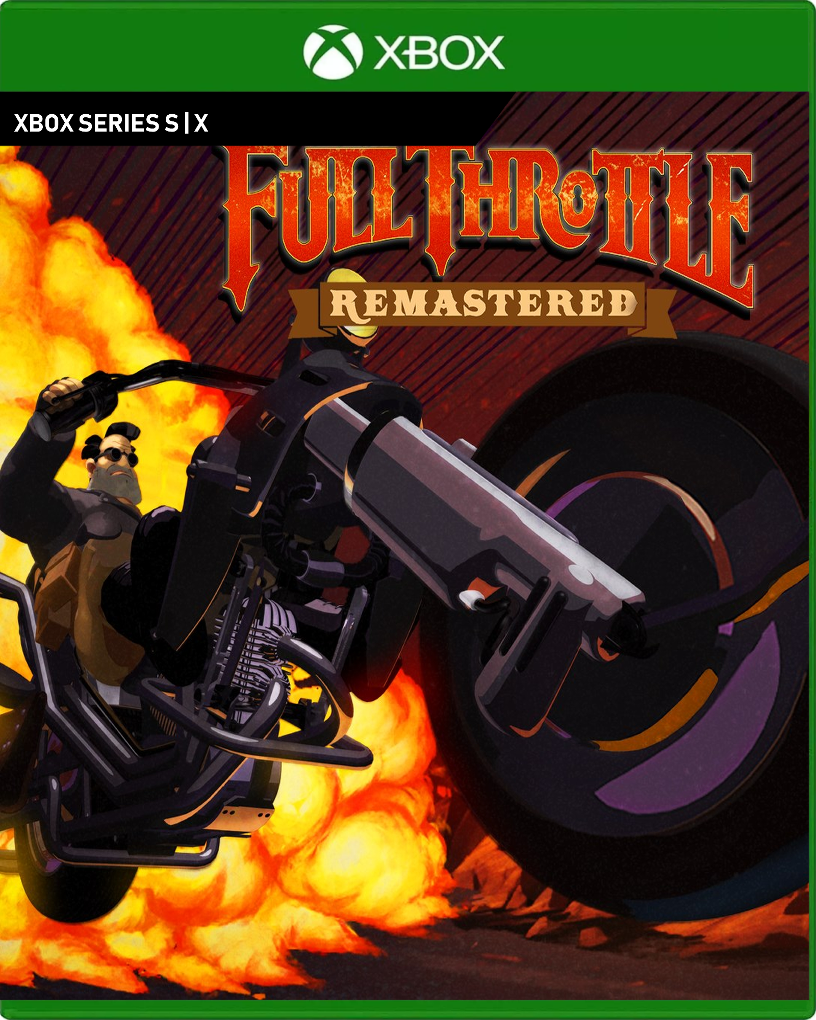 Carátula de Full Throttle Remastered - Xbox Series X|S