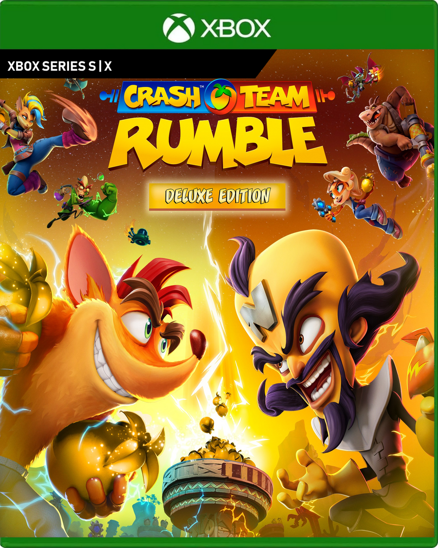Carátula de Crash Team Rumble - Deluxe Edition - Xbox Series X|S