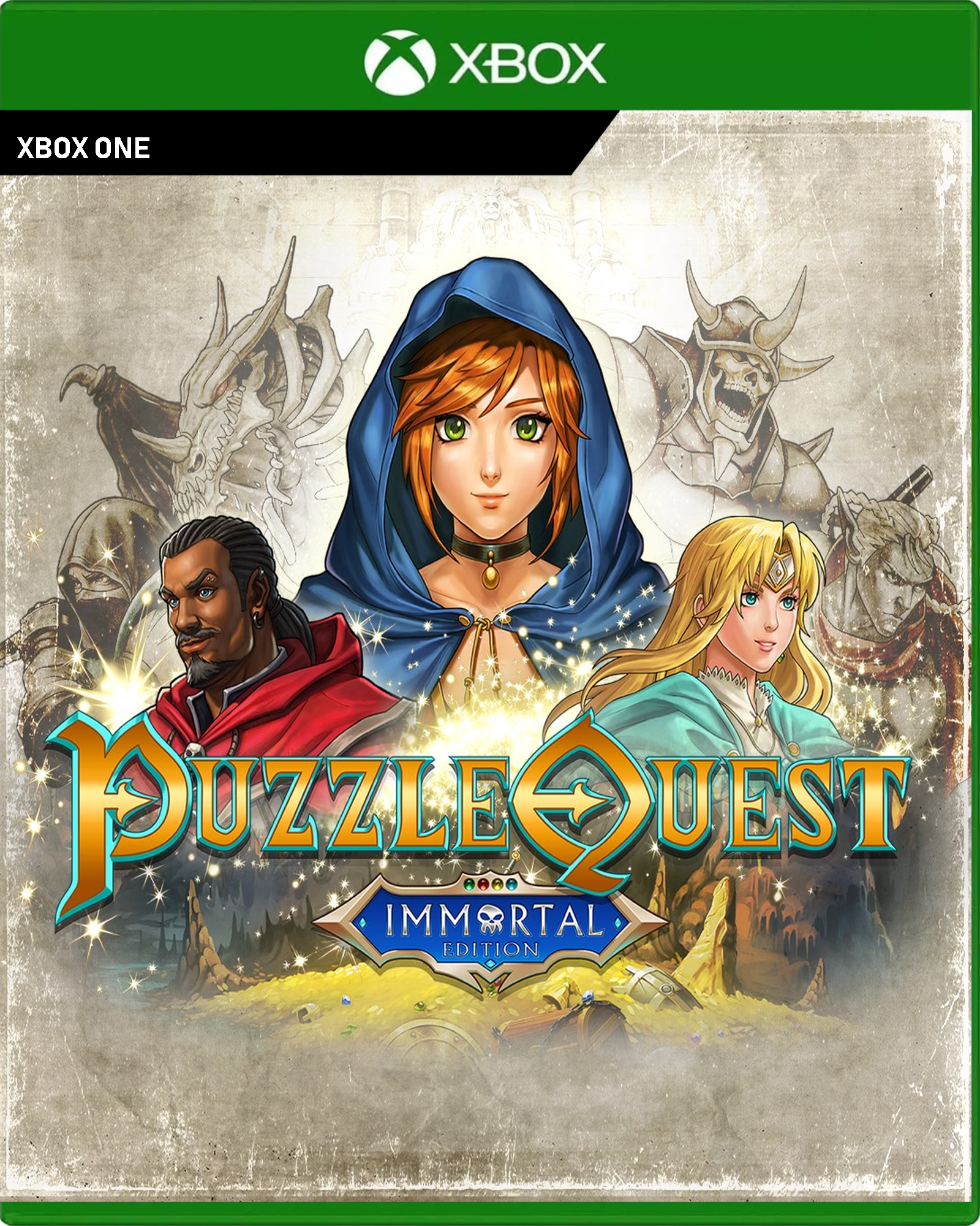 Carátula de Puzzle Quest: Immortal Edition - Xbox One