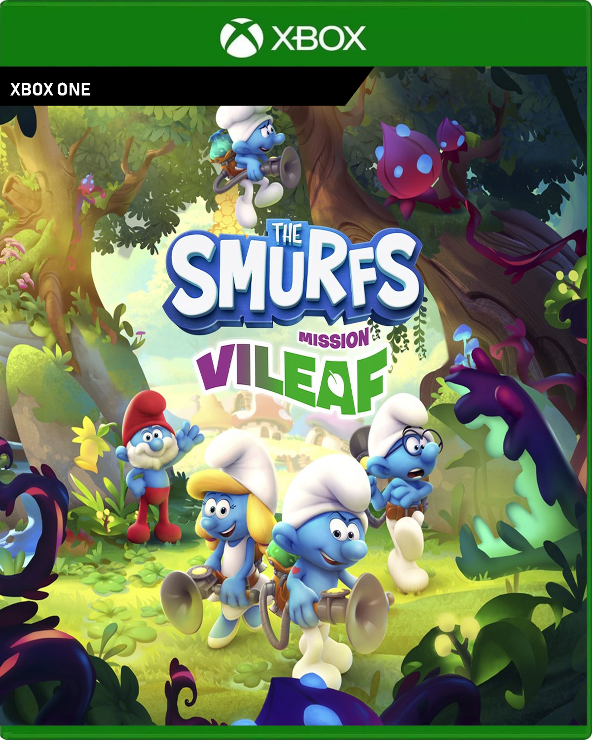 Carátula de The Smurfs - Mission Vileaf - Xbox One