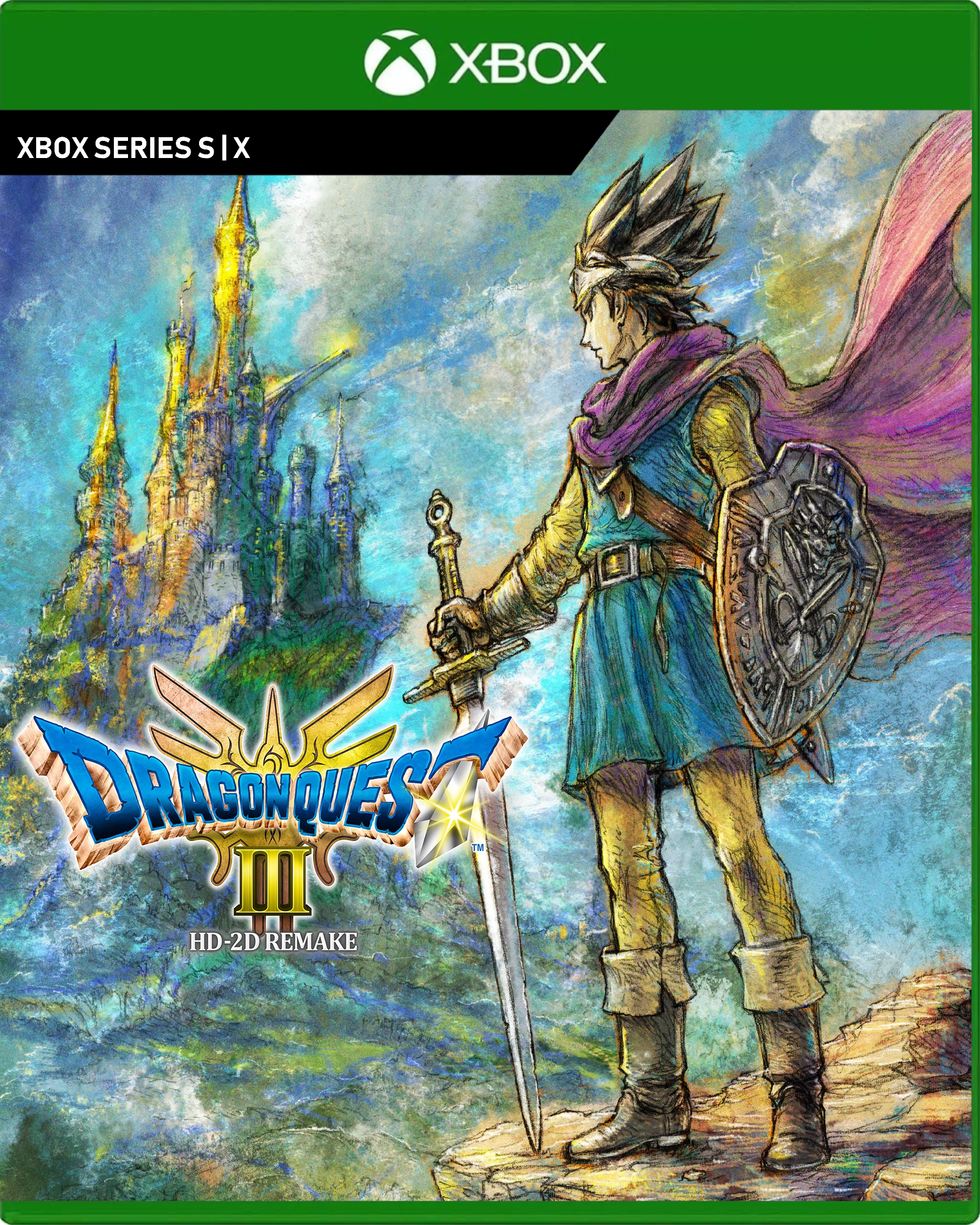 Carátula de DRAGON QUEST III HD-2D Remake - Xbox Series X|S